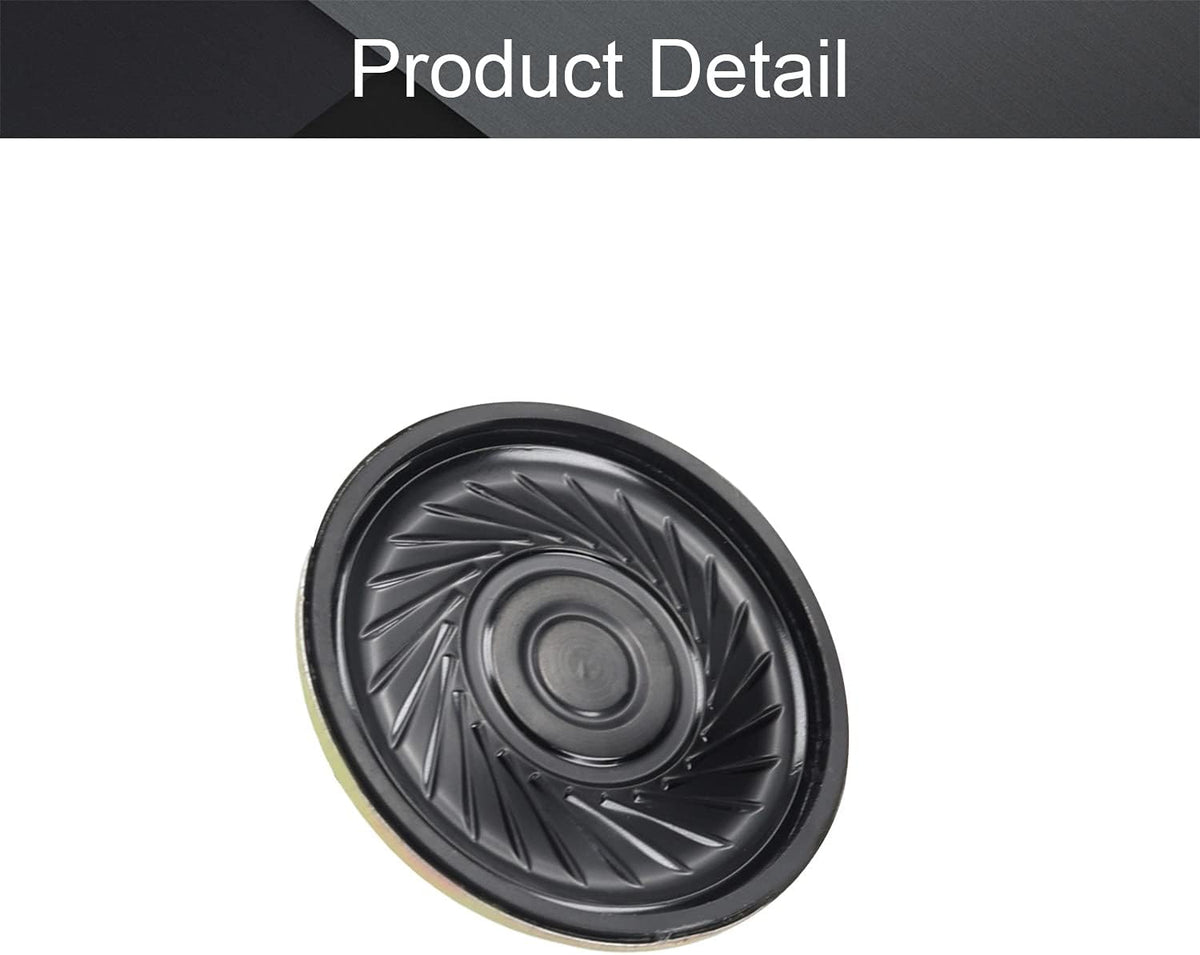 Fielect DIY Magnetic Speaker - 2W 8 Ohm 36mm Diameter Round Shape Replacement Loudspeaker (1pcs)