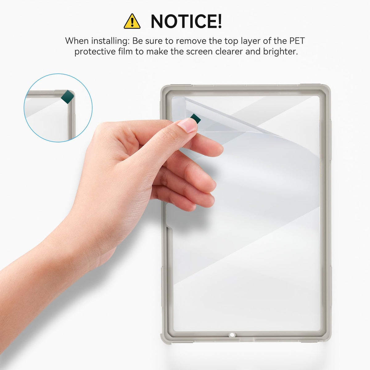 for Samsung Galaxy Tablet A8 Case 10.5 inch 2022 SM-X200/X205/X207 with Screen Protector [360 Rotating Stand] &Hand Shoulder Strap Shockproof Rugged Protective Cover|Green&Beige