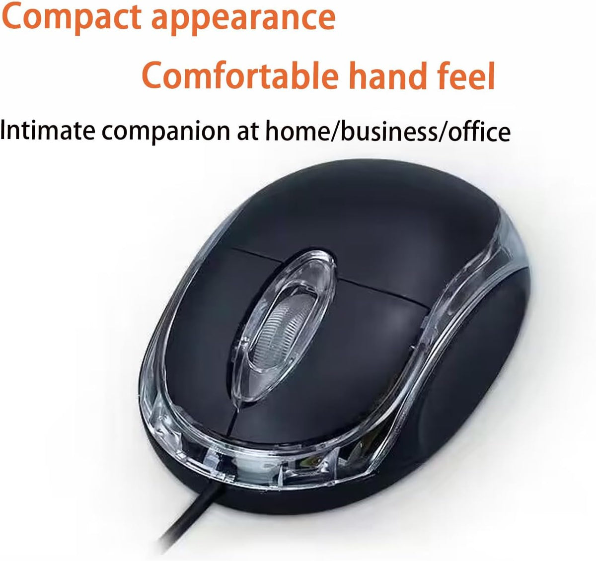 Guiheng Wired Mini Optical Mouse Computer Mouse Ergonomic Mouse with USB Mouse for Laptop PC Desktop mice Compatible