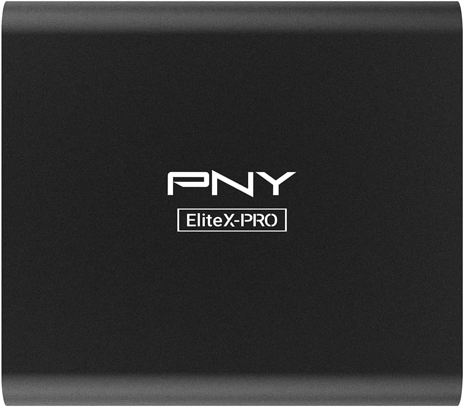 PNY EliteX-PRO 4TB USB 3.2 Gen 2x2 Type-C Portable Solid State Drive (SSD) – (PSD0CS2260-4TB-RB)