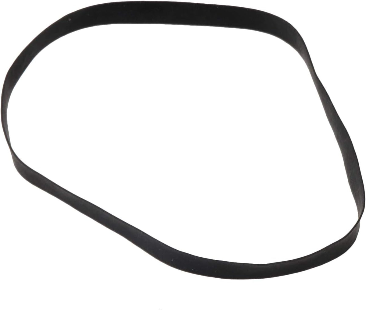 Lovermusic 20Pcs Flat Cassette Tape Machine DVD Drive Rubber Belt Replacement, Black