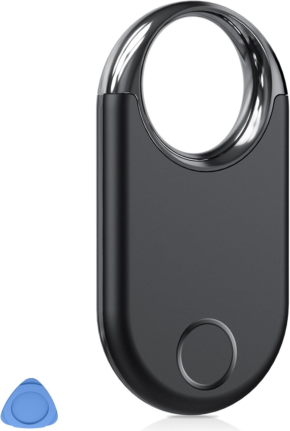 Hendari 1 Pack, 5.3 Keys/Luggage/Backpack CR2032 Air Tracker Tag Black - Bluetooth Tracker and Item Finder Work
