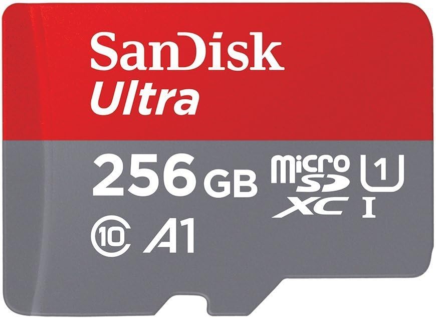SanDisk 256GB UHS-I Ultra Micro SD Card for LG Phone, Compatible with LG Velvet 5G, K92 5G, V60 ThinQ 5G Bundle