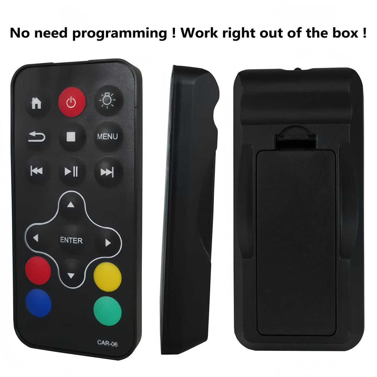 Replacement Remote Control for Honda Pilot Elite/Touring/EX-L Rear Entertainment DVD 39560-THR-A020-M1 39560THRA020 2019 2020 20201 2022 2023