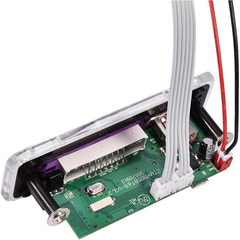 MP3 WMA Decoder Board, Audio Wireless Bluetooth 4.2 Module, 12V, USB/SD Card/Bluetooth/FM Switching Support