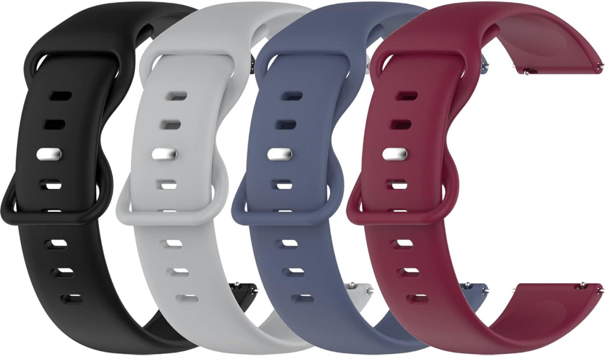 Chofit Soft Silicone Adjustable Quick Release Replacement Watch Band Strap for Woneligo Smart Watch