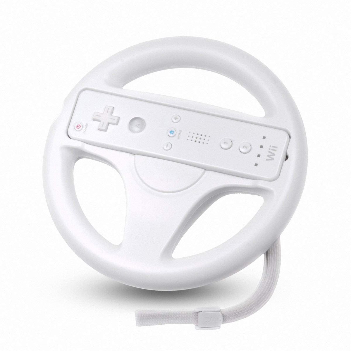 Beastron Mario Kart Racing Wheel, 2 Sets White Color Bundle