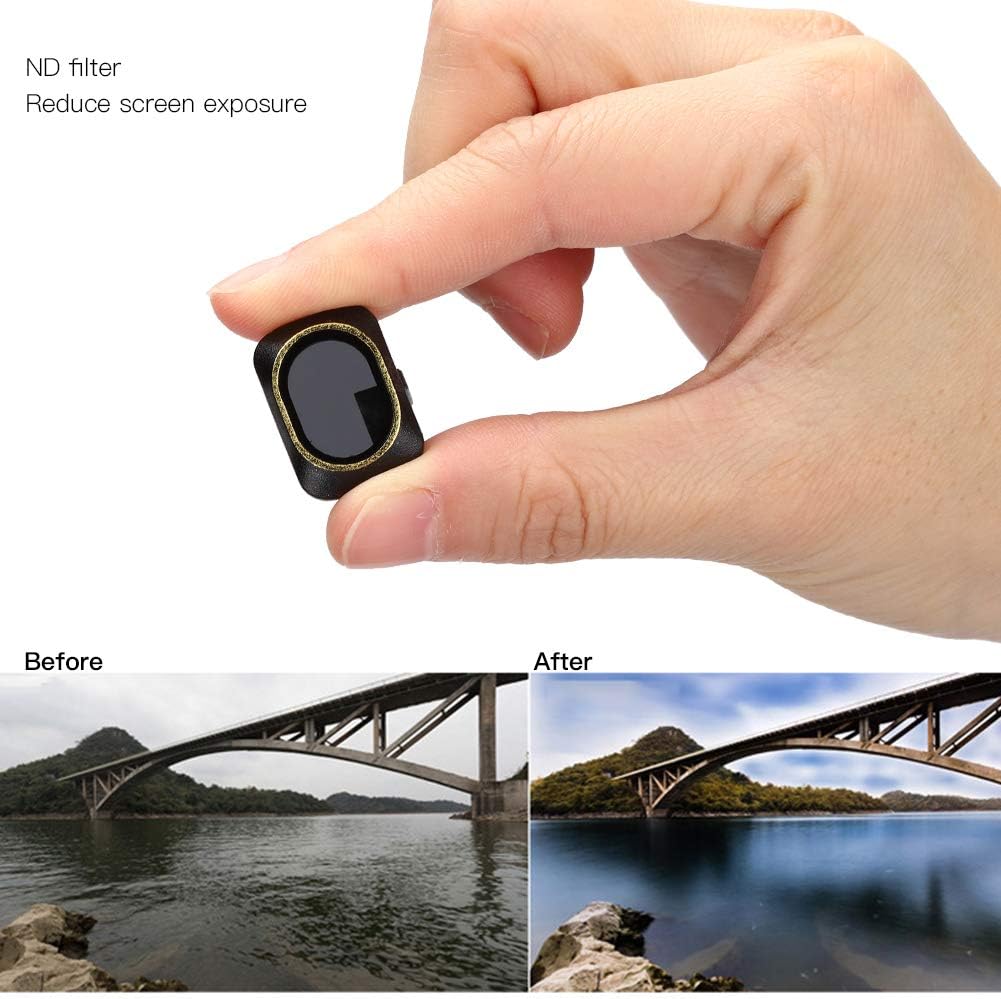 Lens Filter Kit - Optical Glass ND4/8/16/32 Lens Filter Set, Sturdy Neutral Density Accessory for Mavic Mini