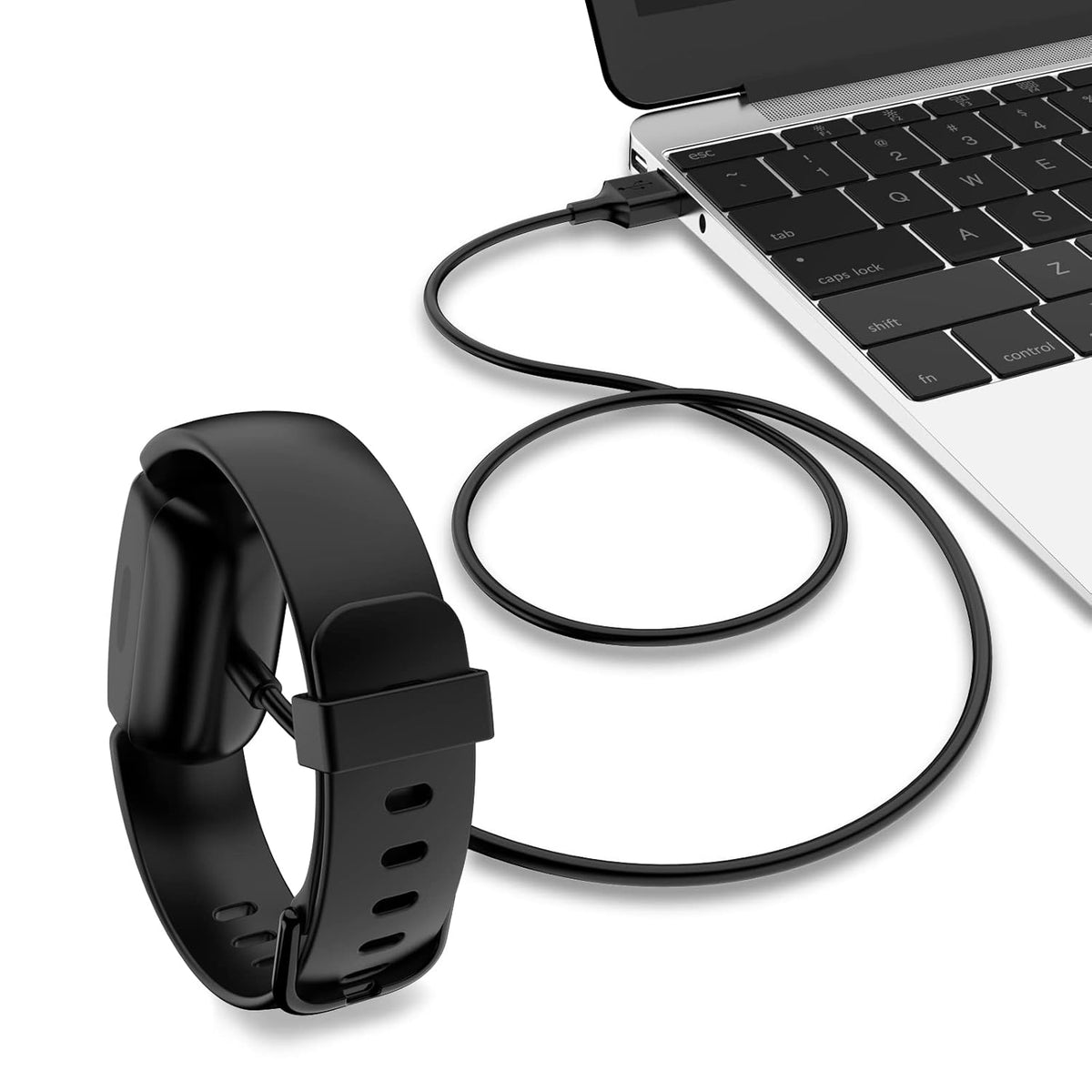 Meliya [2-Pack] Charger Cable for Fitbit Inspire 3, Replacement USB Charging Cradle Dock Stand Cable for Inspire 3