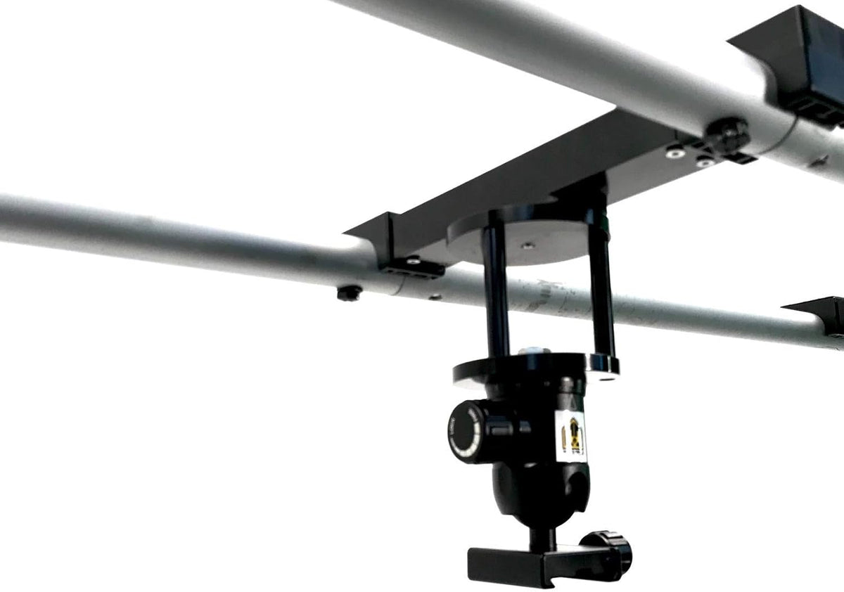 Glide Gear OH 150 Overhead Rig – for Camera, Lights – 4–12ft Modular Platform, Tripod/C-Stand Mounted, 20 lb Capacity