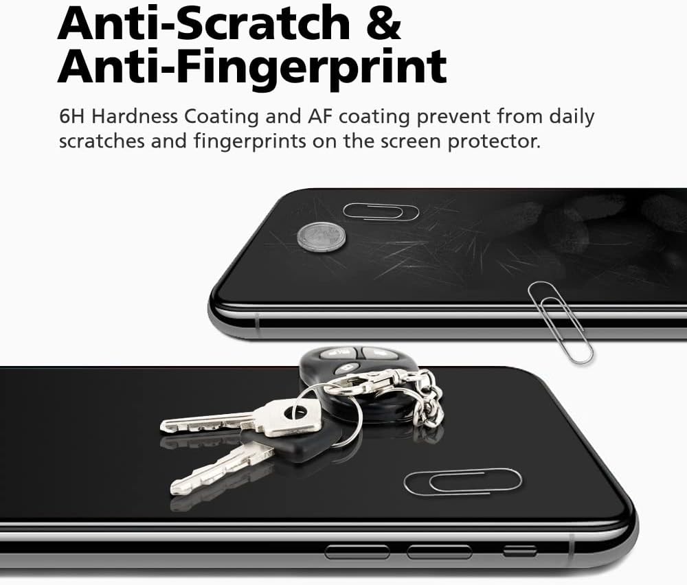 [2+1 Pack] Ultra Thin Glass Screen Protector for Samsung Galaxy Note20, Anti-Scratch, High Sensitivity Touch
