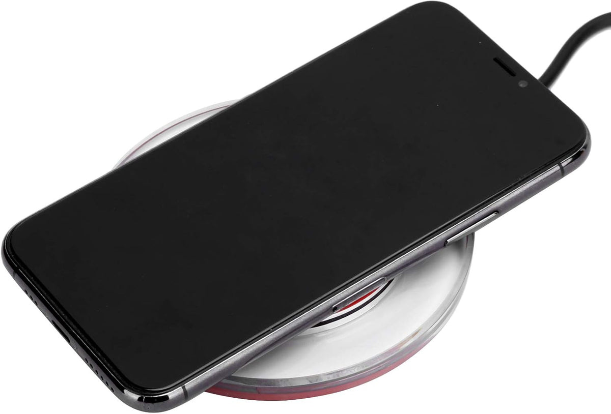 Wireless Charger, Mobile Phone Charging Dock Pad with LED Indicator Light for Galaxy/Phone