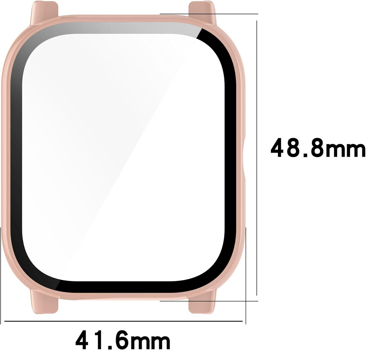6Pack Screen Protector for Nerunsa P66D 1.85” Smartwatch, Scratched Resistant Covers