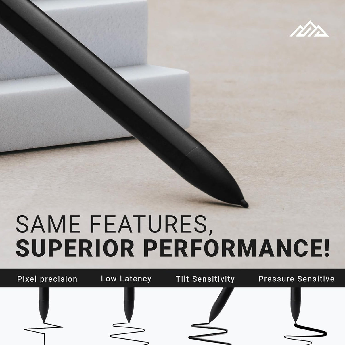 V-Pen Stylus Nibs for Remarkable 2, 10-Pack Black Tips for Precision and Durability