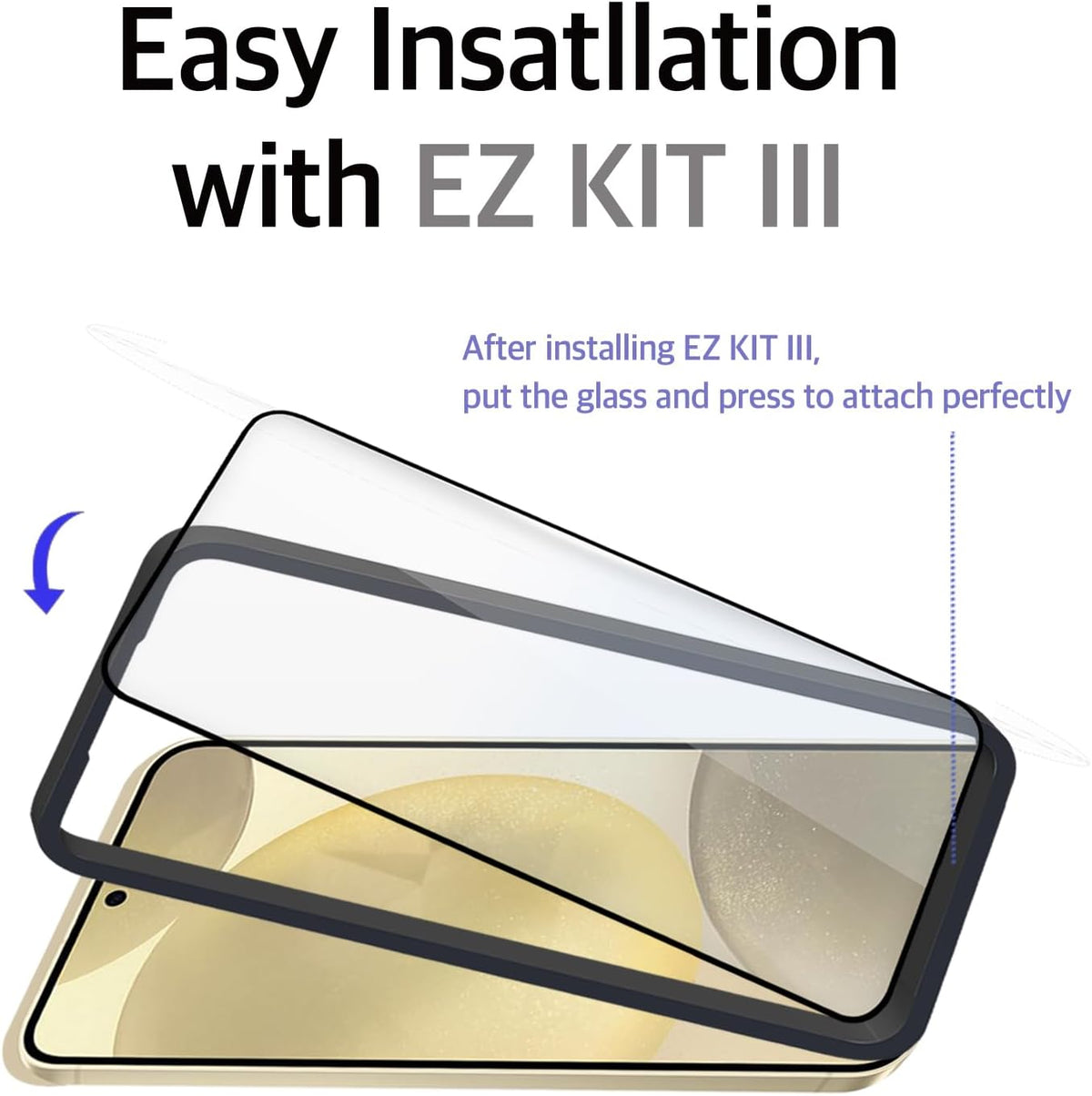 Google Pixel 8a 5G 2024 [5 Clear Tempered Glass Screen Protectors + 2 Lens Protectors] [100% Fingerprint Recognition]