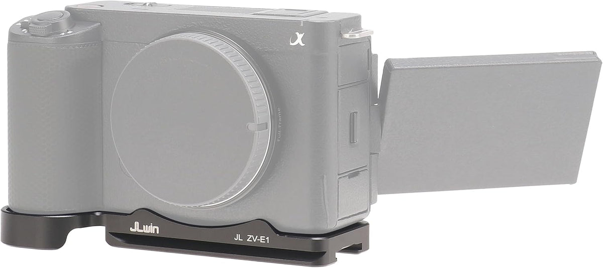 Hersmay ZV-E1 Quick Release Baseplate Plate for Sony Mirrorless Camera Compatible with Arca-Swiss Standard Tripod