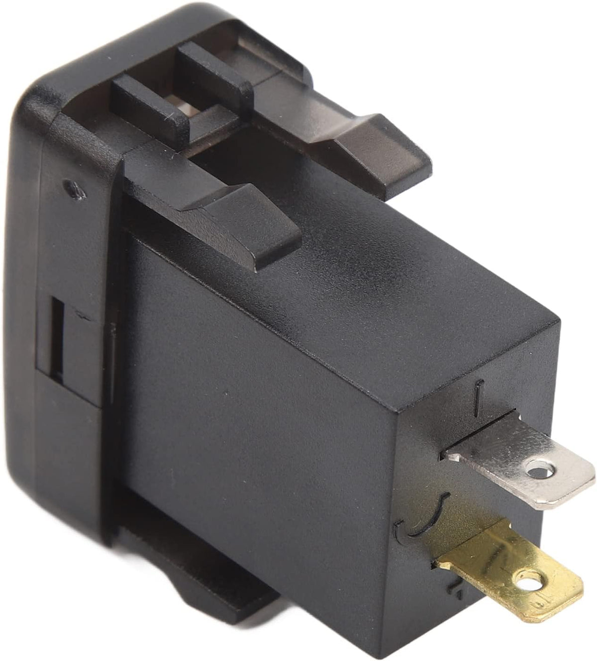 Aramox Dual USB Port Socket QC3.0 Fast Charge Outlet Power Adapter for FJ Cruiser Fortuner Hilux Tacoma (1.57x0.87 Inch)