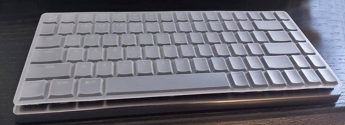 Silicone Keyboard Cover Skin for Logitech MX Mechanical Mini Wireless Illuminated Keyboard - Compact Size