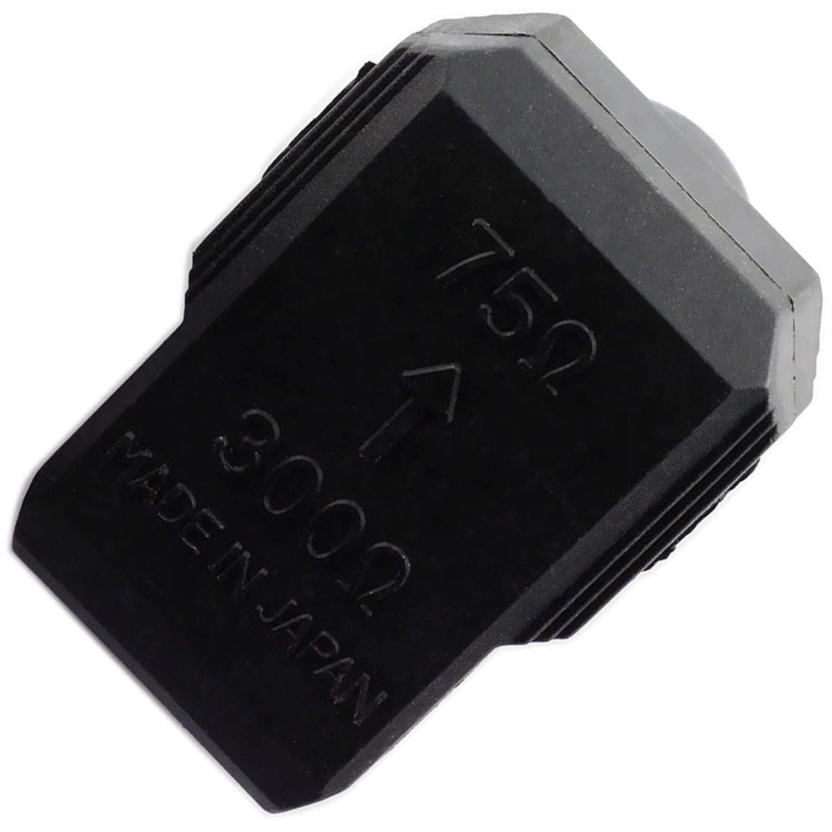 E-outstanding 2PCS 300 75 Antenna Matching Transformer Connector Ohm to Ohm Quick Push-On Plug UHF VHF FM Converter