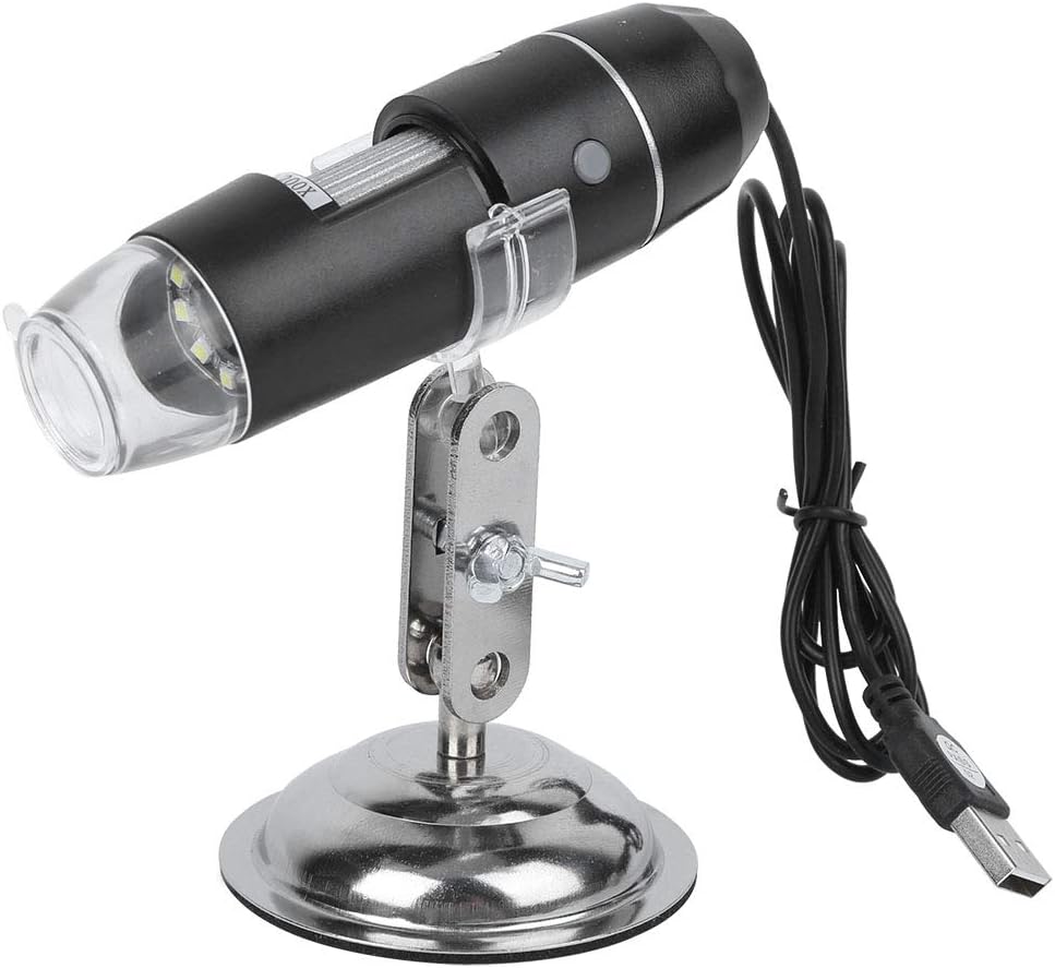 Marhynchus USB Microscope Camera, 0X-500X, Environmental Protection Matte Pattern Induction Dimming Digital Microscope