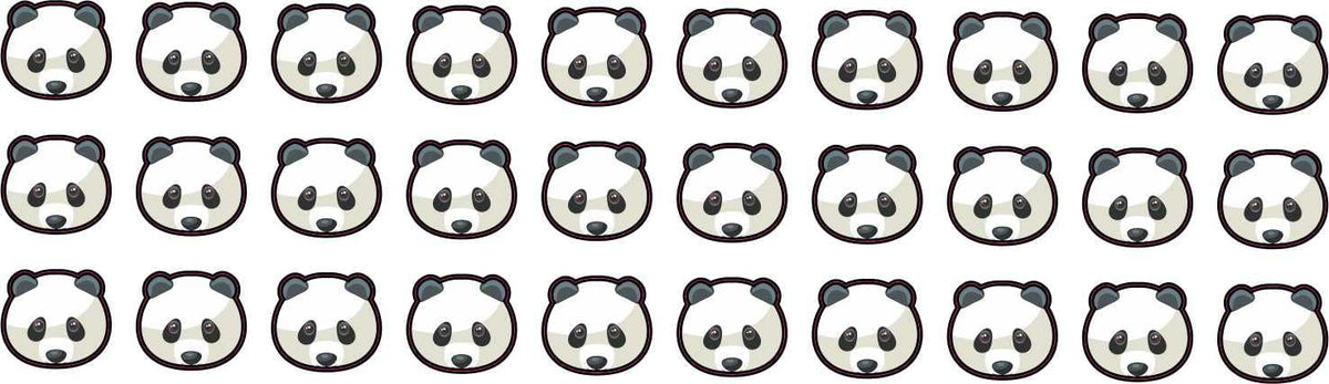 StickerTalk Panda Camera Dots Webcam Covers, 0.4 in. by 0.35 in.
