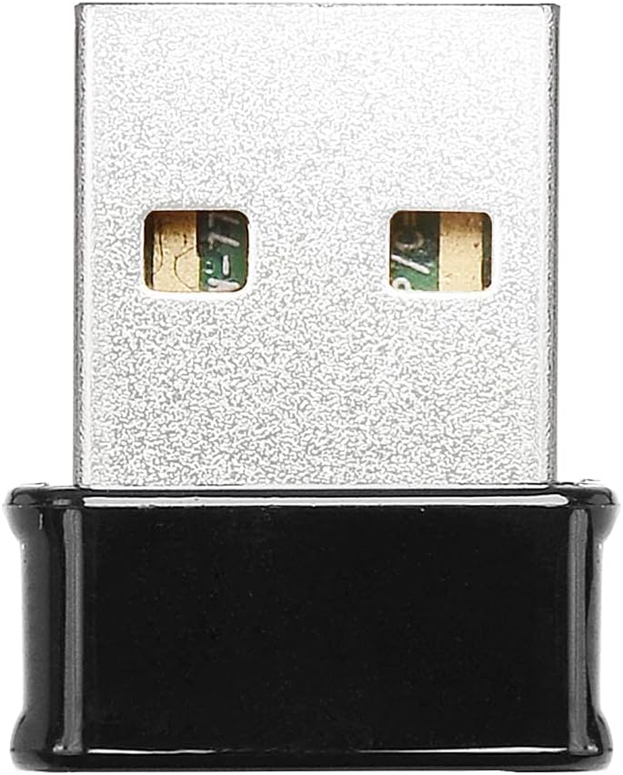 Edimax 2-in-1 Wi-Fi 4 802.11n N150 + Bluetooth Low Energy (BLE) 4.0 Combination Adapter for PC, Wireless Nano USB