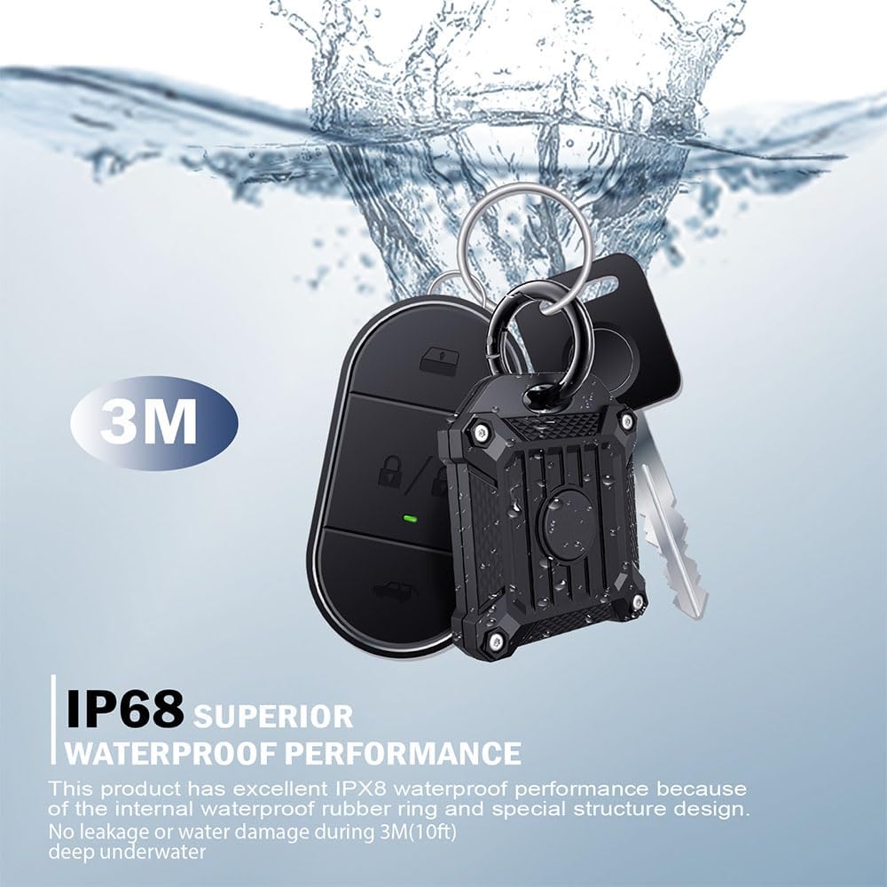 Tile Mate 2022 Tracker Case, Anti-Scratch Waterproof Cover with Keychain for Finder and Item Locator