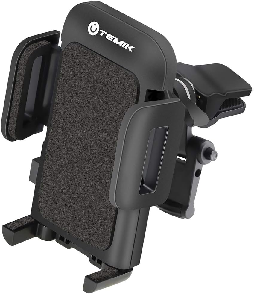 OTEMIK Car Mount, Universal Air Vent Phone Holder, Adjustable 360 Degree Rotation for iPhone 14/14 P, Galaxy Note 20