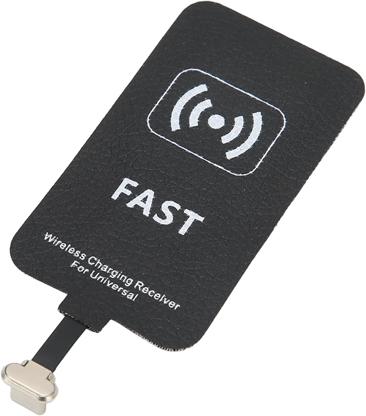 Wireless Charging Receiver, 10W Fast Charging Adapter with USB C Interface, Universal for All Type C Mobile Phones