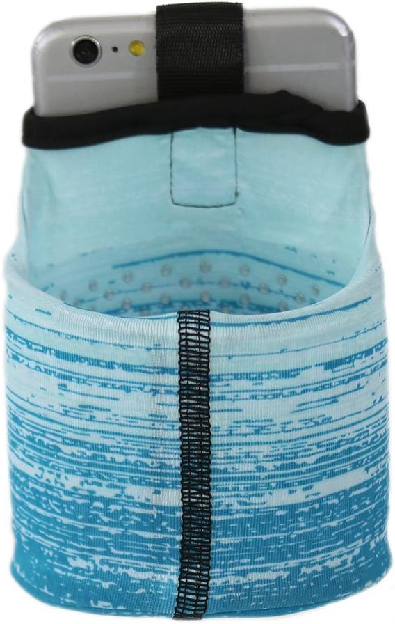 Sprigs Phone Armband Sleeve for iPhone 14, 13, 12, 11, X Galaxy Z, S22, S21, S20 Google Pixel 7, 6, 5. The Lightest & Most Comfortable Running Armband, Stretches to Fit All Phones with Case for Women & Men