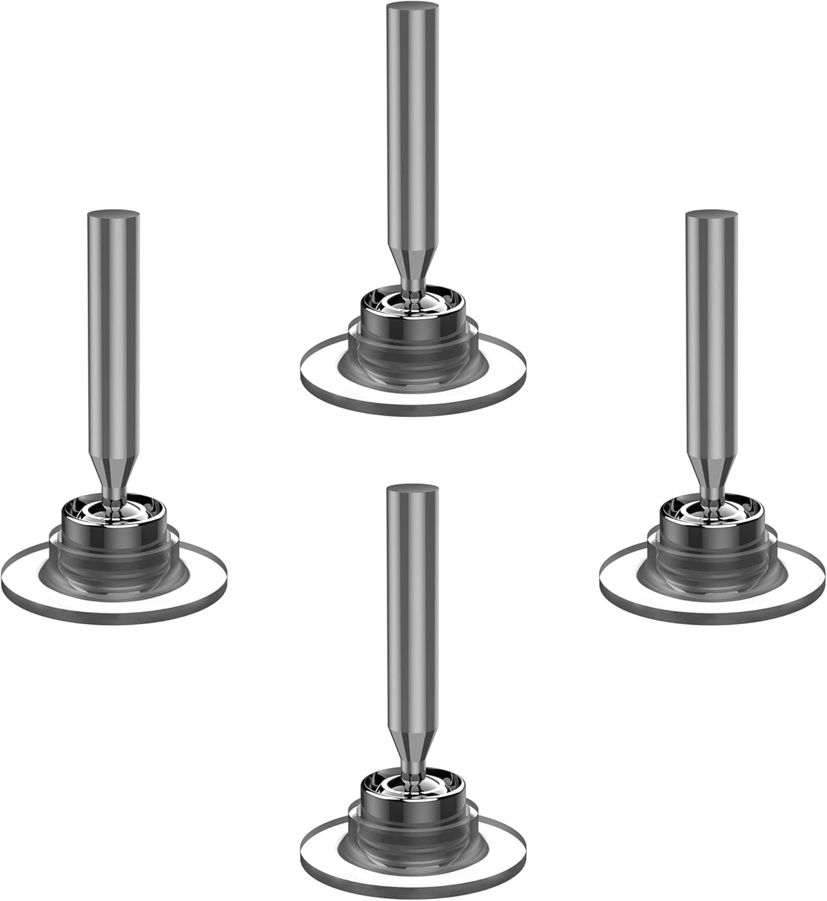 Replacement Disc Tips (4 Pcs) for Stylus Pen (KXT-1038)