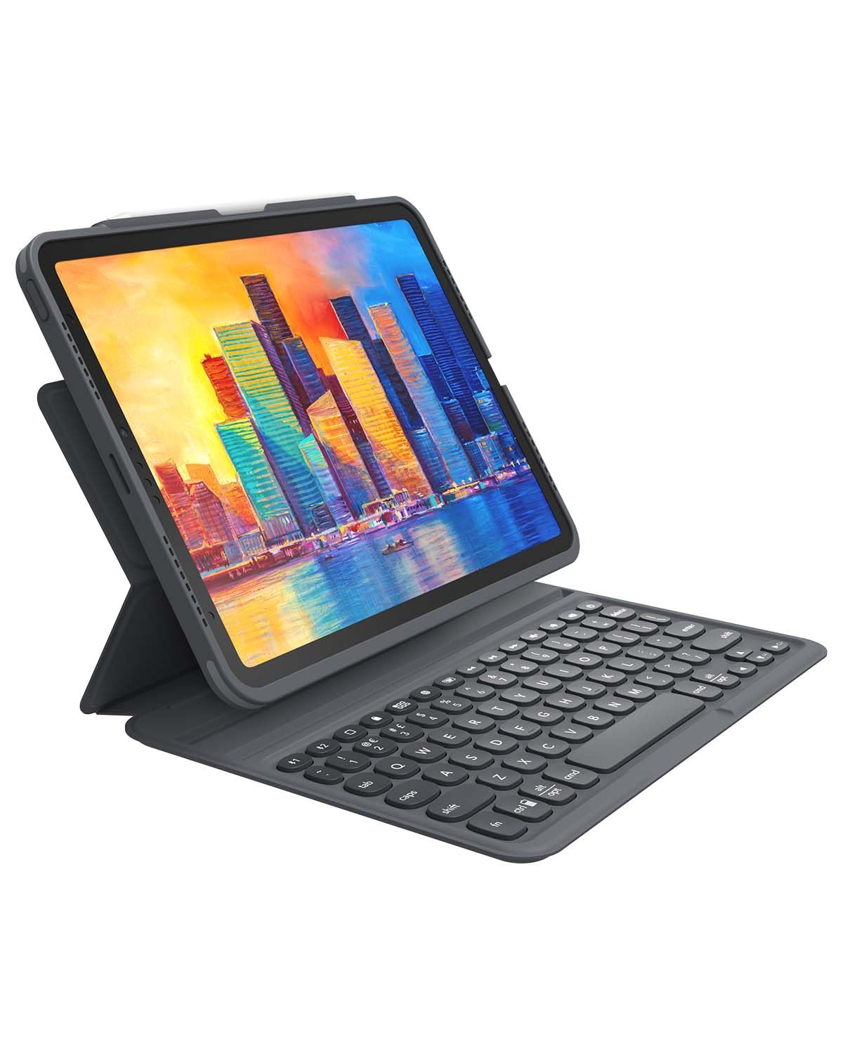 Zagg Pro Keys Detachable Case And Wireless Keyboard For Ipad Air 11 (M3)/ (M2)/ 10.9 (Gen 4, Gen 5) - Bluetooth Pairing, Backlit