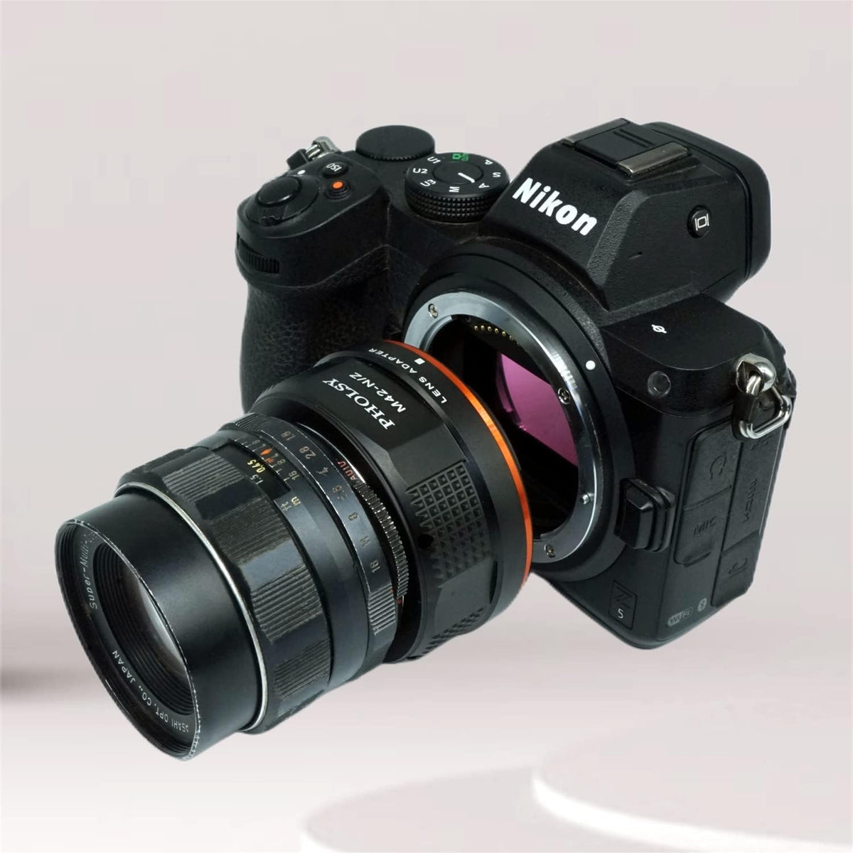 M42 to Z Mount Adapter, Compatible with M42 42mm Screw Mount Lens to Nikon Z Mount Camera Body
