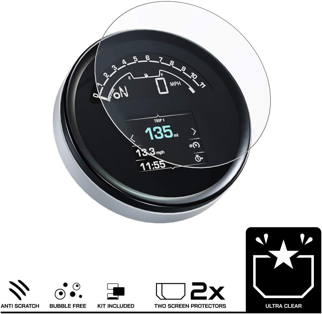 Speedo Angels Dashboard Screen Protector for TRIDENT 660 (2021-), 2 x Ultra Clear