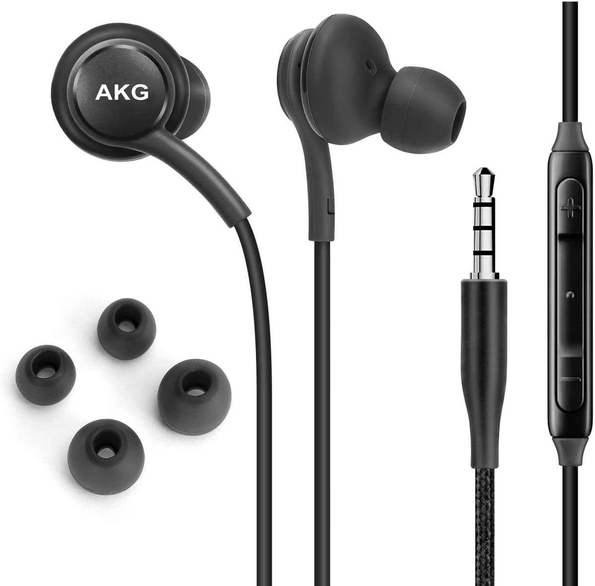 Lenovo ThinkPad UrbanX Corded Stereo Earbuds with Microphone, Volume Buttons & Braided Cable (US Version, Warranty)