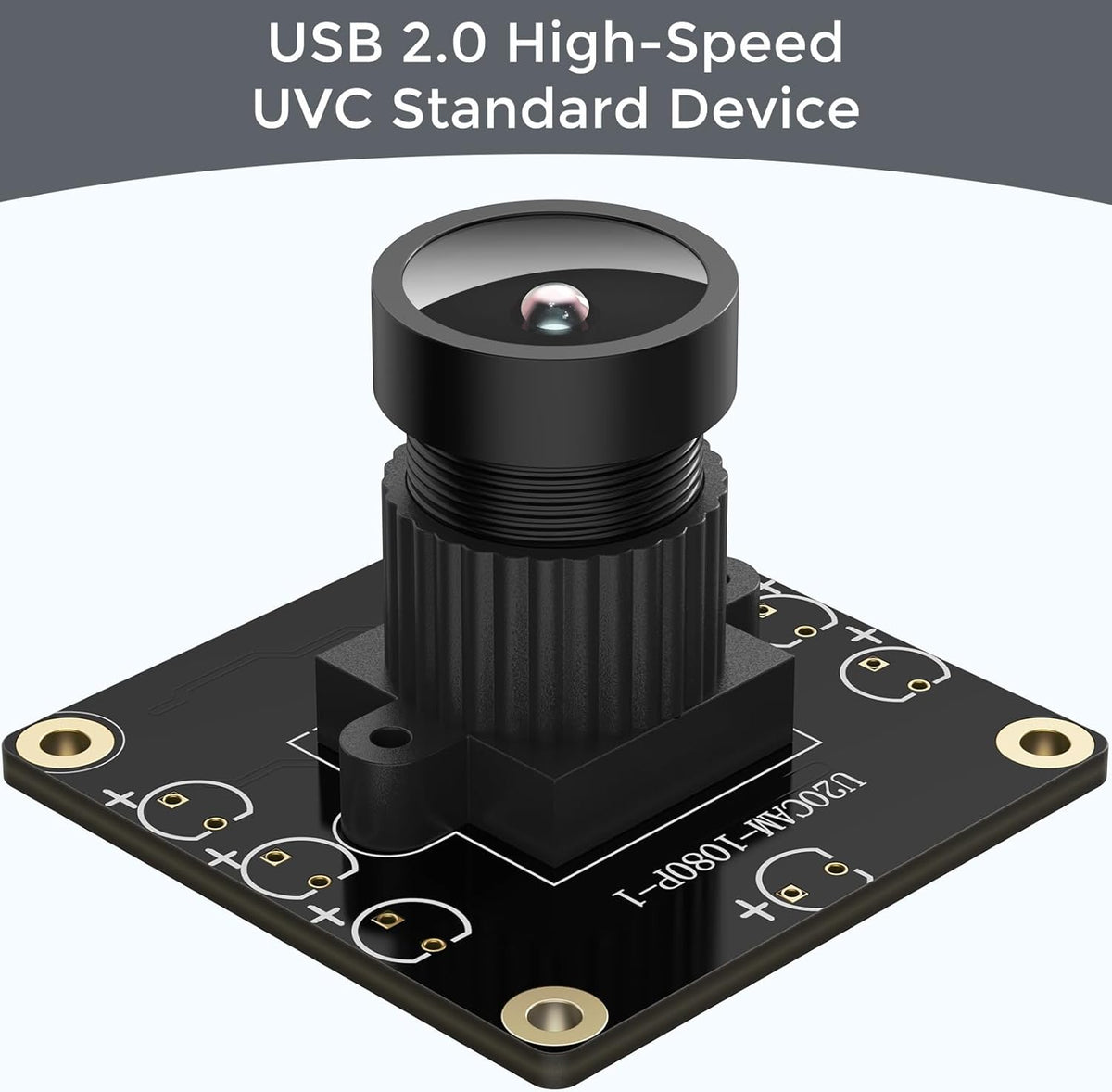 innomaker 1080P USB2.0 130 UVC Camera, Wide Angle Camera, Plug & Play for PC, Raspberry Pi, Jetson Nano and SBCs.
