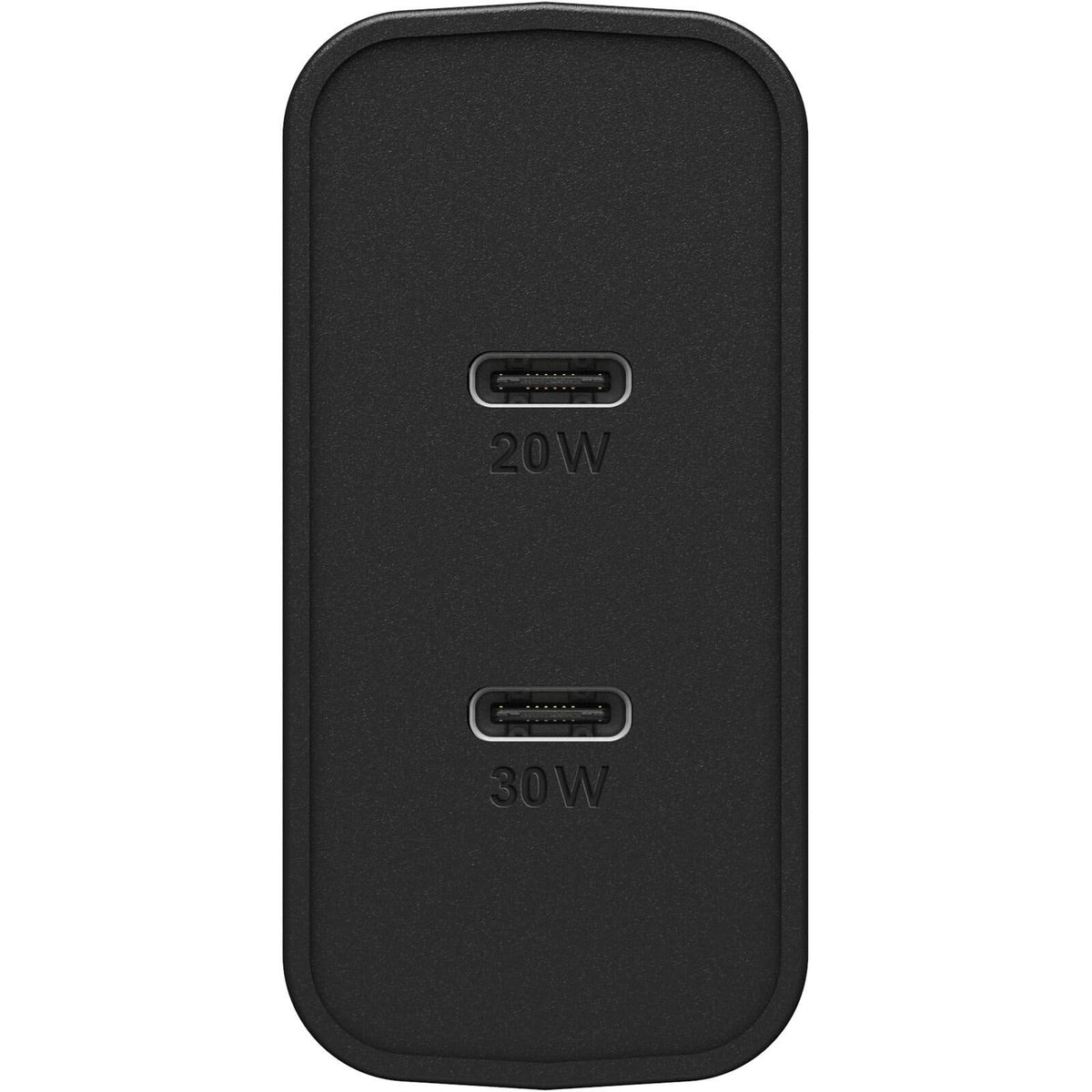 OtterBox Fast Charge USB Wall Charger, 50W Combined - Black