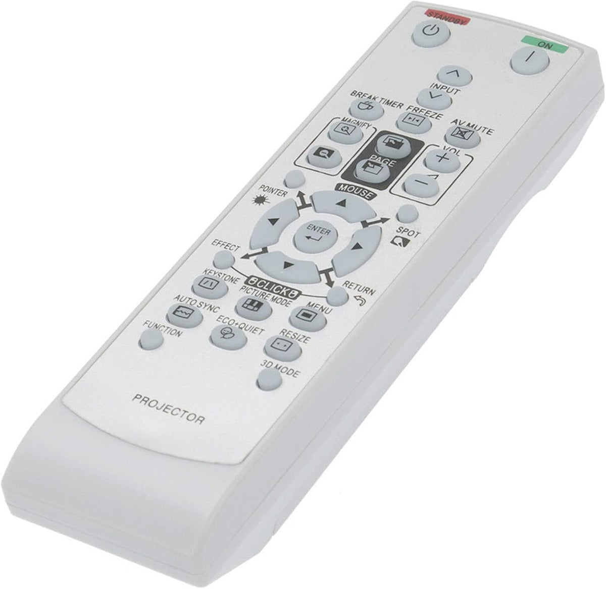 GA837WJSA Replacement Remote Control for Sharp Multimedia Projector RRMCGA837WJSA XR-55X