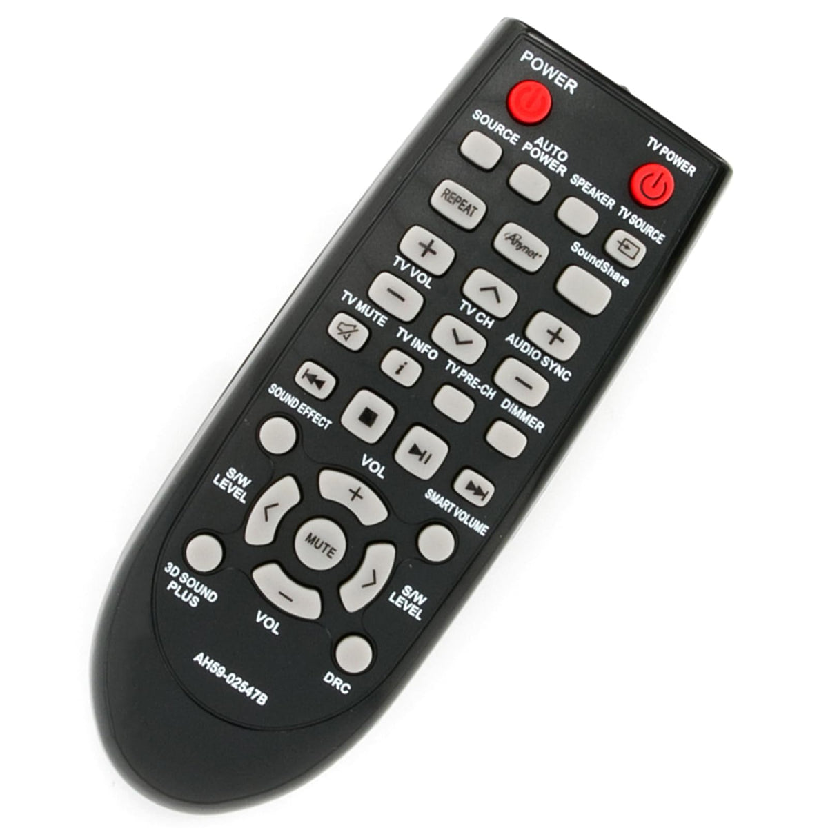 AH59-02547B Soundbar Remote Control Replacement fit for Samsung Sound Bar AH68-02644D-00 HW-F450 HW-F450ZA HW-FM45 HW-FM45C PS-WF450 HWF450 HWF450ZA
