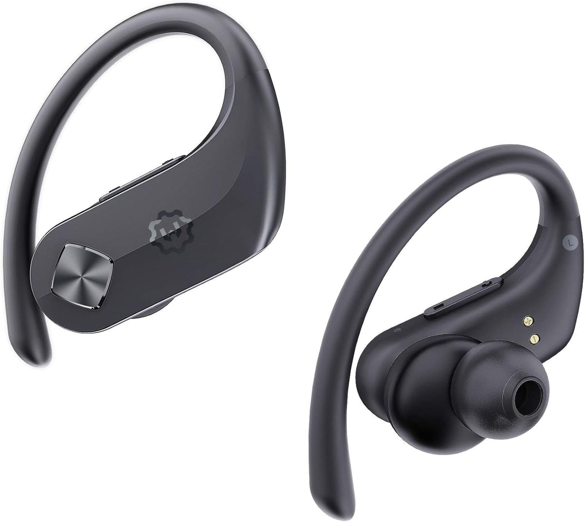 WixGear Wireless Bluetooth in-Ear Buds with Mic, 5.0 Sport Earbuds, Hi-Fi Stereo Bass Sound, 130H Playtime
