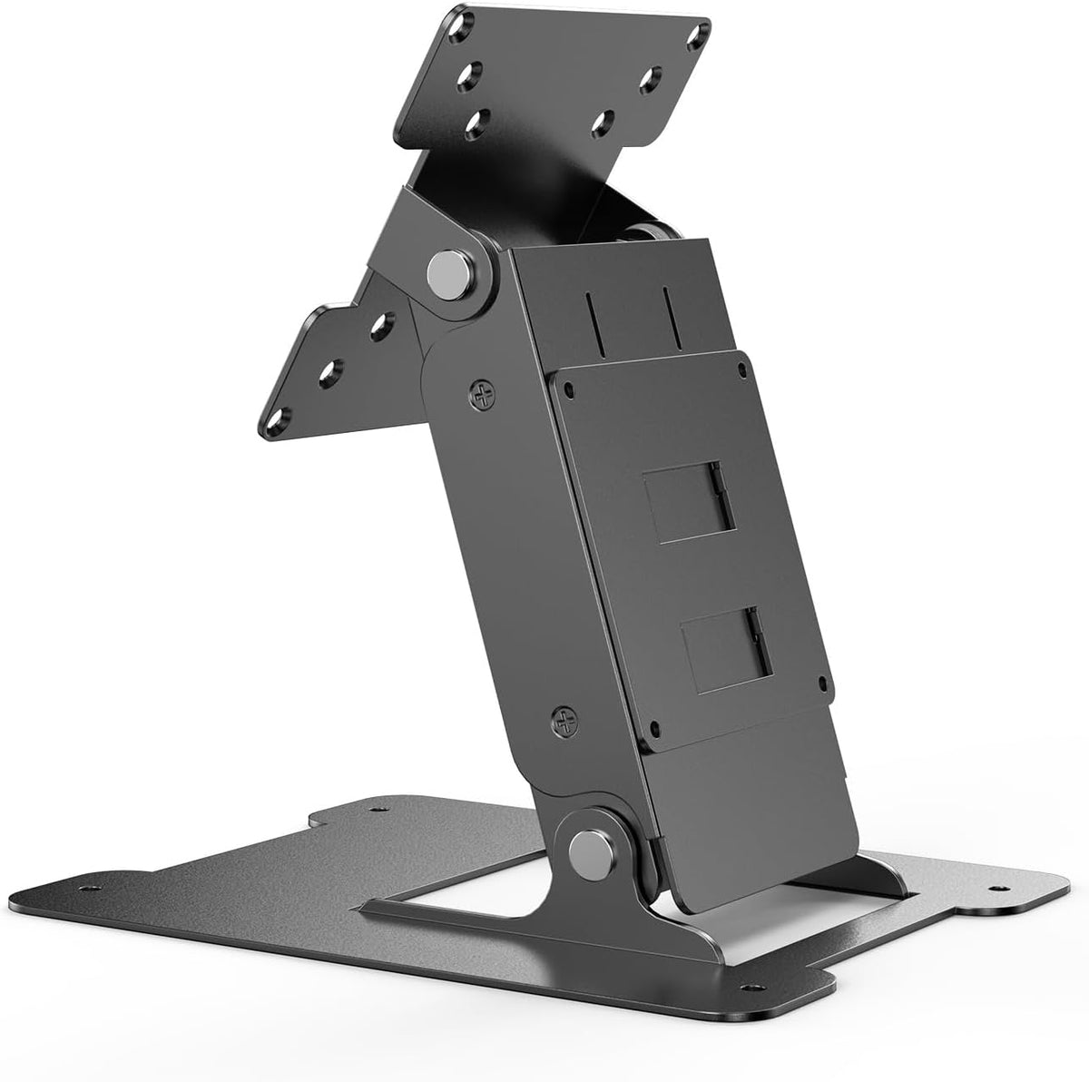 Touch LCD Monitor&All in One PC Stand All Metal Holder Sturdy with VESA Hole 75x75mm&100x100mm