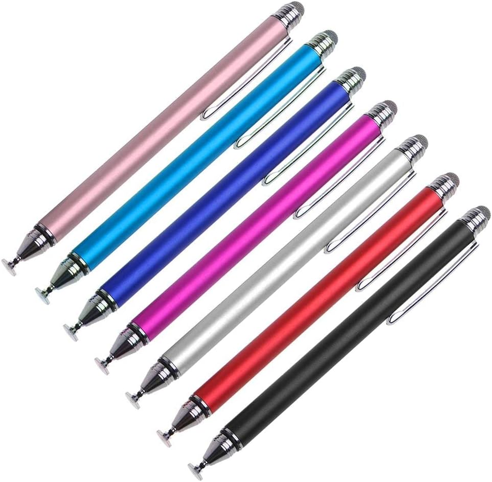 BoxWave DualTip Stylus Pen for Acer Chromebook Spin 311 (CP311-2H) - Capacitive Stylus with Fiber Tip Disc Tip -