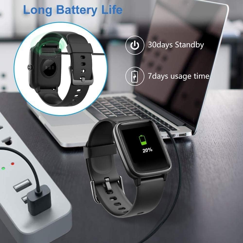 Compatible for HYSTORM G96 Smart Watches Charger, Lamshaw 2 Pin Magnetic USB Replacement Charging Compatible for