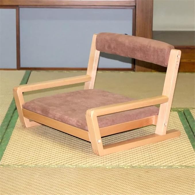 Office Chair Gaming Chair Computer Chair Living Room Furniture Accent Chair Wood Legless Chair Floor Seating Great for Reading Watching TV