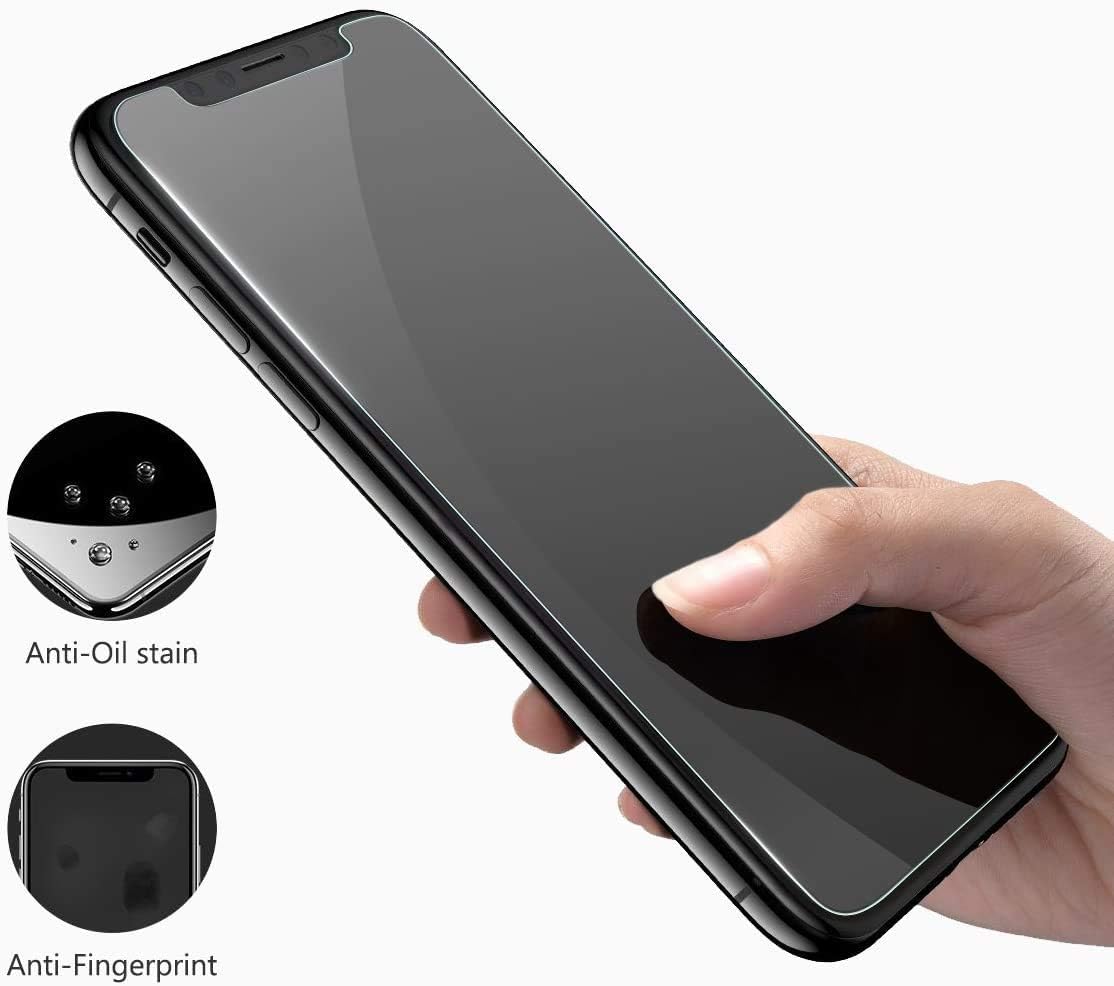 [5-Piece] Blackview A100 (6.67") Screen Protector, HHUAN 9H Hardness Anti-Scratch Tempered Glass Screen Protector, No