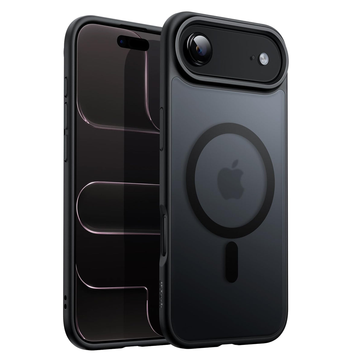Jetech Magnetic Case For Iphone Air Compatible With Magsafe, Translucent Matte Back Slim Minimalist Shockproof Phone Cover, 6.5-