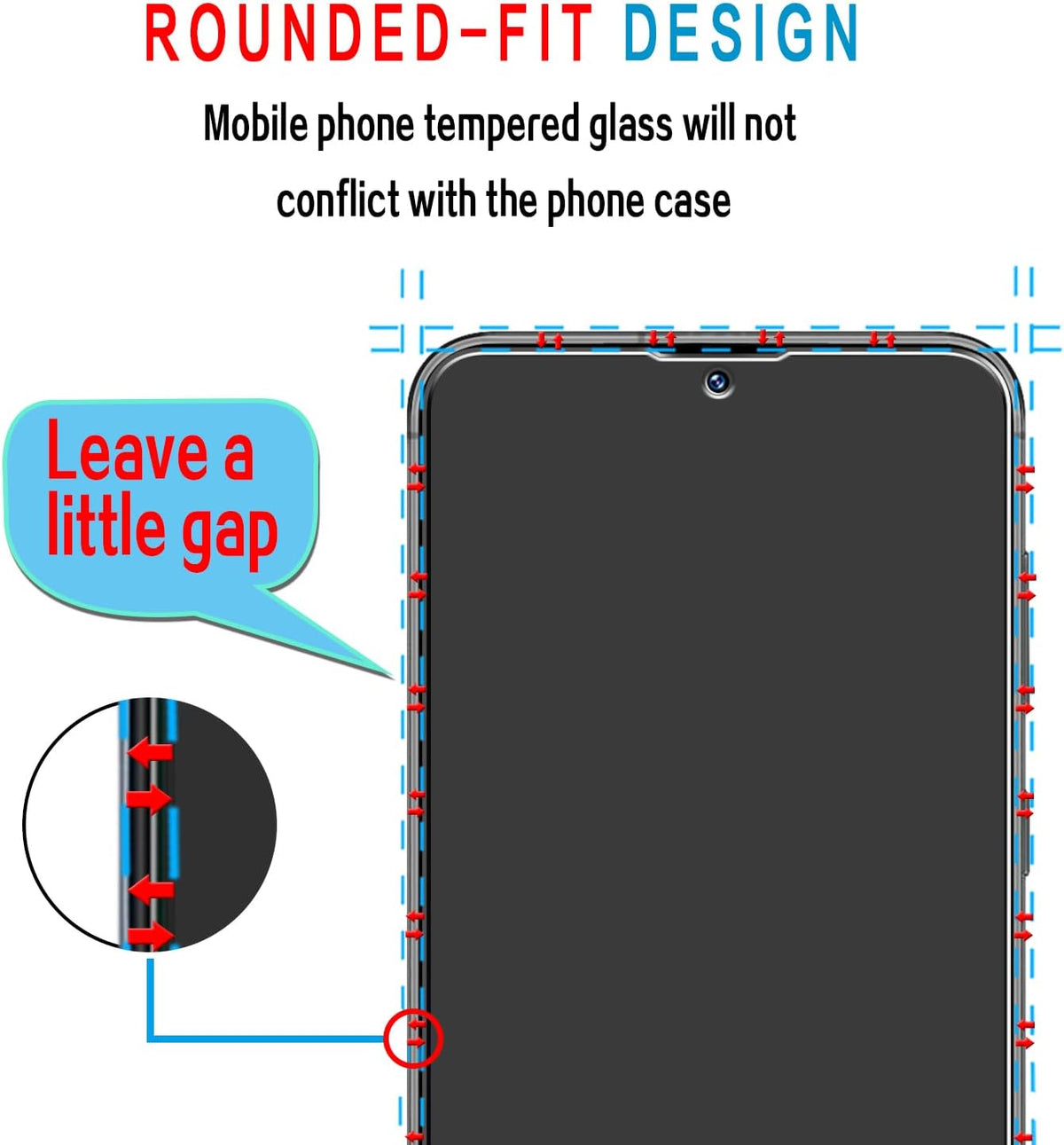Slanku [3 Pack] Screen Protector for Samsung Galaxy S23 FE 5G, Tempered Glass Film, Anti-Scratch, Case Friendly,