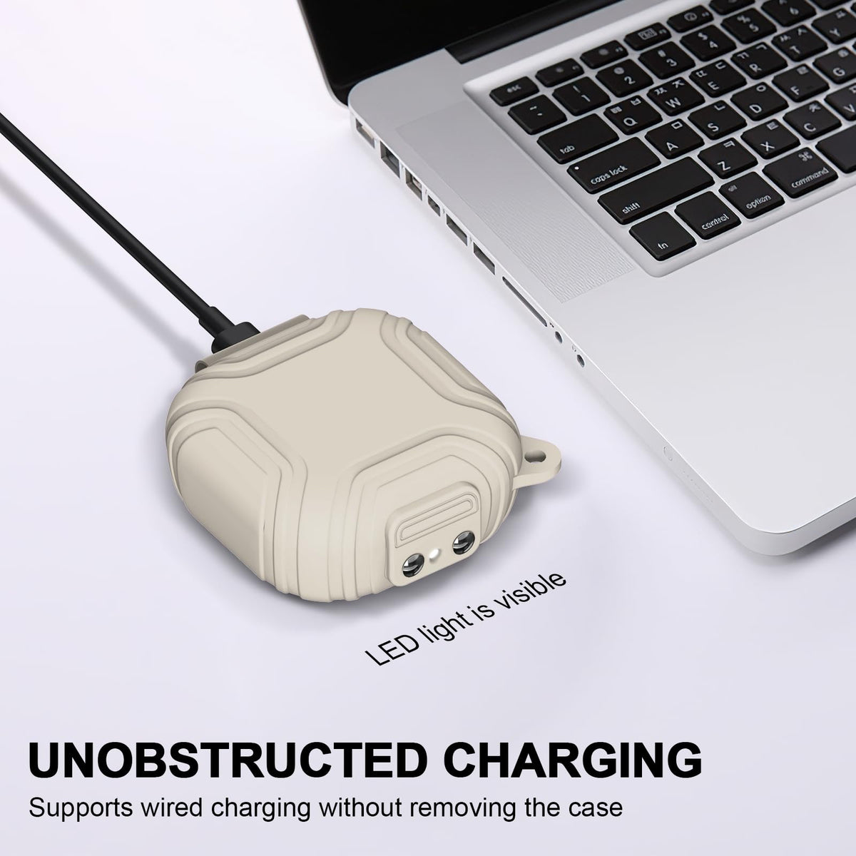 [Secure Lock] Silicone Case for SHOKZ OpenFit Open-Ear True Wireless Bluetooth Headphones Full Body Anti-Scratch Shockproof Protective Cover for SHOKZ