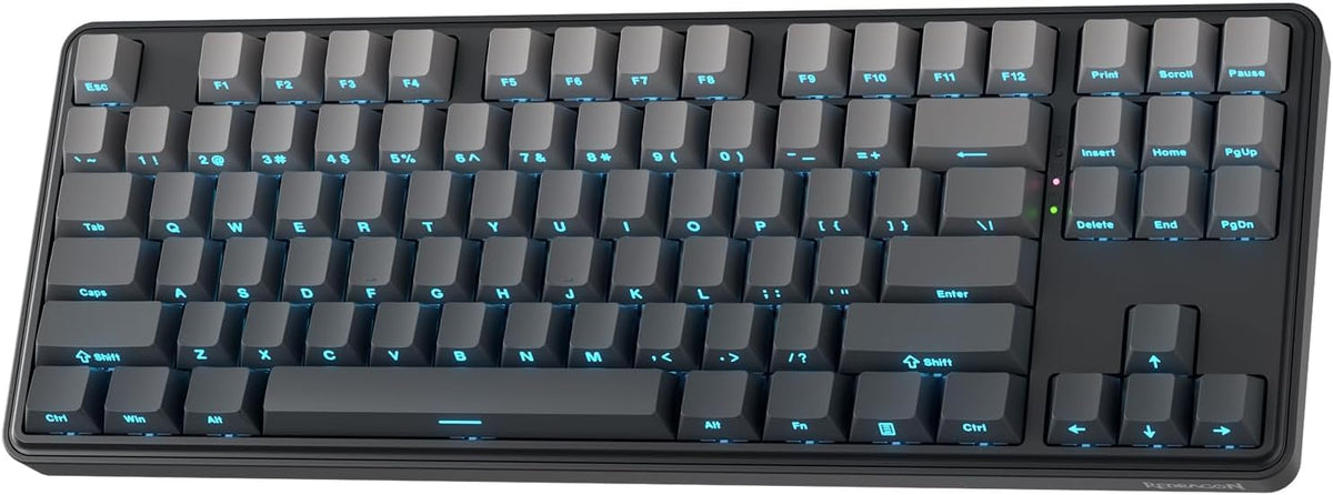 Redragon K707 HE Rapid Trigger Gaming Keyboard, 87 Keys TKL Wired Mechanical Keyboard w/Hyper-Fast Actuation Hall Effect Magnetic Switch, Actuation Point Adjustable, Side Printed PBT Gradient Keycaps