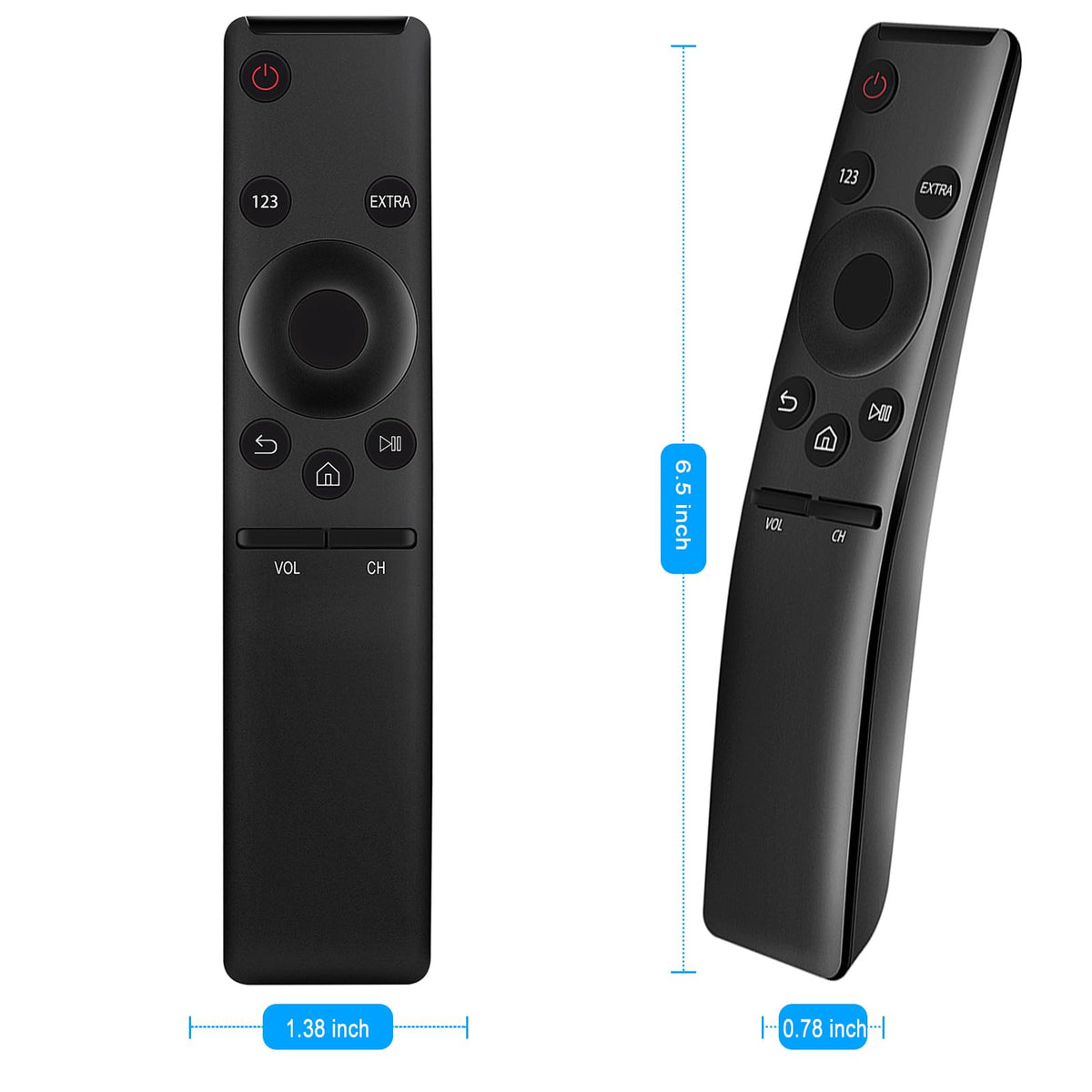 BN59-01259E Replaced Remote Compatible with Samsung TV UN40KU6290 UN65KU6290 UN40KU6290F UN55KU6290F UN60KU6290F UN70KU6290F UN50KU6290 UN55KU6290